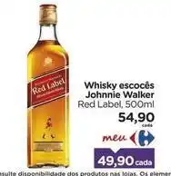 Carrefour Johnnie walker - whisky escoces oferta