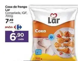 Carrefour Lar - coxa de frango oferta