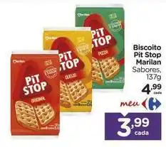 Carrefour Marilan - biscoito pit stop oferta