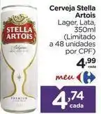 Carrefour Stella artois - cerveja oferta