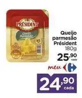 Carrefour President - queijo parmesão oferta