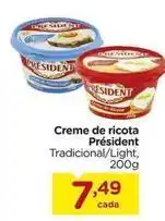 Carrefour President - creme de ricota oferta