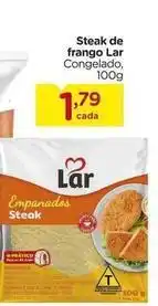 Carrefour Lar - steak de frango oferta