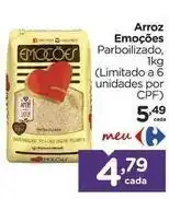 Carrefour Emoções - arroz oferta