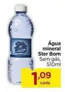 Carrefour Ster bom - água mineral oferta