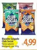 Atacadão Club social - biscoito salgado oferta