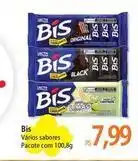 Atacadão Bis - varios sabores pacote com 100,8g oferta