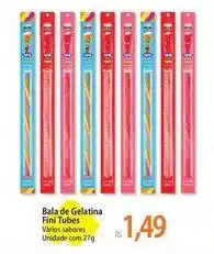 Atacadão Fini - bala de gelatina tubes oferta