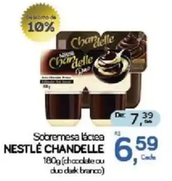 Sobremesa láctea nestlé chandelle