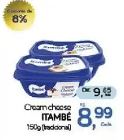 Cometa Supermercados cream cheese itambé oferta