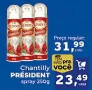 Cometa Supermercados Chantilly président oferta