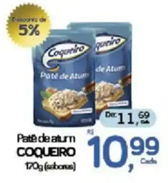 Cometa Supermercados Patê de atum coqueiro oferta