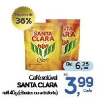 Cometa Supermercados Café solúvel santa clara oferta