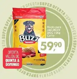Supermercados Nori Ração para cães BUZZ DOC 15kg Carne oferta