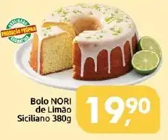 Supermercados Nori Bolo nori de limão siciliano oferta