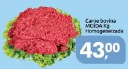 Supermercados Nori Carne bovina moída kg homogeneizada oferta