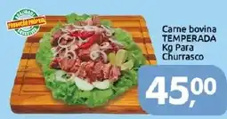 Supermercados Nori Carne bovina temperada oferta