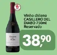 Supermercados Nori Vinho chileno casillero del diabo reservado oferta