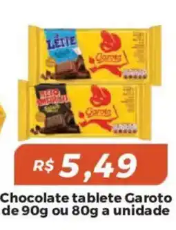 Mart Minas Chocolate tablete garoto oferta