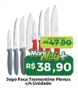 Mart Minas Jogo faca tramontina plenus oferta