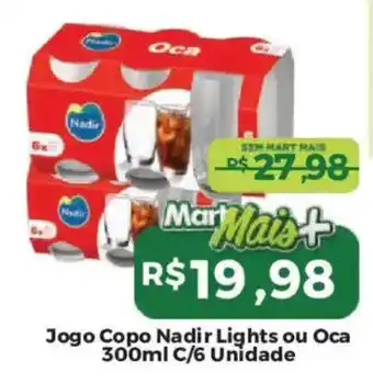 Mart Minas Jogo Copo Nadir Lights ou Oca oferta