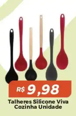 Mart Minas Talheres Silicone Viva oferta