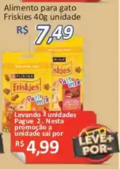 Supermercados Savegnago Alimento para gato friskies oferta