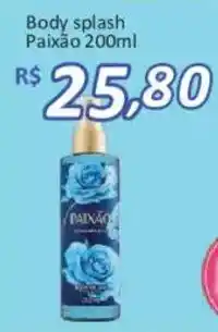 Supermercados Savegnago Body splash paixão oferta