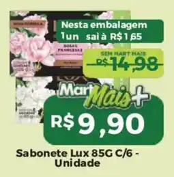 Mart Minas Sabonete lux 85c c/6 oferta