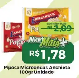 Mart Minas Pipoca Microondas Anchieta oferta