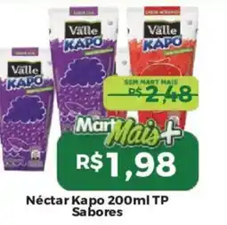 Mart Minas Néctar Kapo sabores oferta