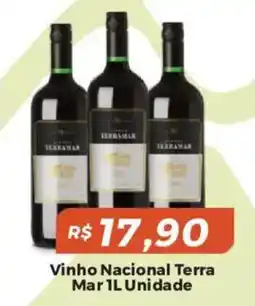 Mart Minas Vinho Nacional Terra Mar oferta