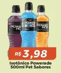Mart Minas Isotônico powerade sabores oferta