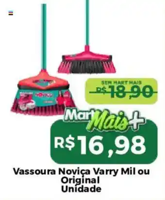 Vassoura Noviça Varry Mil ou Original