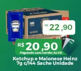 Mart Minas Ketchup e Maionese Heinz oferta