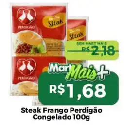 Mart Minas steak frango perdigão oferta