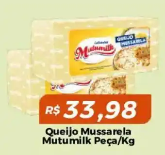 Mart Minas Queijo mussarela mutumilk oferta