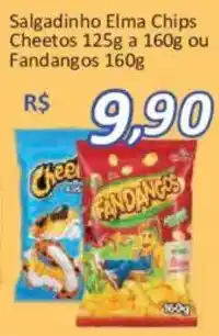 Salgadinho Elma Chips Cheetos 125g a 160g ou Fandangos 160g