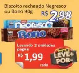 Supermercados Savegnago Biscoito recheado Negresco ou Bono oferta