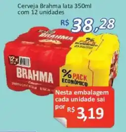 Supermercados Savegnago Cerveja brahma oferta