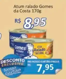 Supermercados Savegnago Atum ralado Gomes da Costa oferta