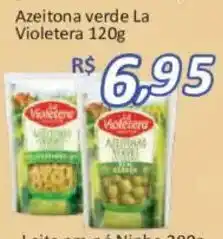 Supermercados Savegnago Azeitona verde La Violetera oferta