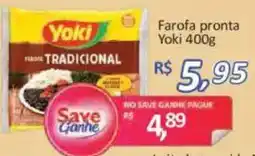 Supermercados Savegnago Farofa pronta Yoki oferta
