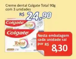 Supermercados Savegnago Creme dental colgate total oferta