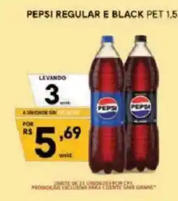 Supermercados Savegnago Pepsi regular e black pet oferta