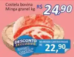 Supermercados Savegnago Costela bovina Minga granel kg oferta