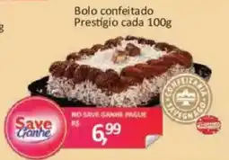 Supermercados Savegnago Bolo confeitado Prestigio oferta