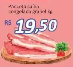 Supermercados Savegnago Panceta suína congelada granel kg oferta