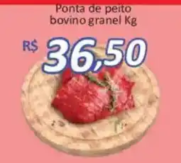Supermercados Savegnago Ponta de peito bovino granel oferta