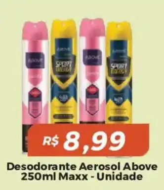 Mart Minas Desodorante Aerosol Above oferta